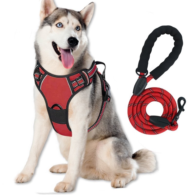 SITABI No-Pull Reflective Harness: Reclaim Peaceful Walks with Your Powerful Companion