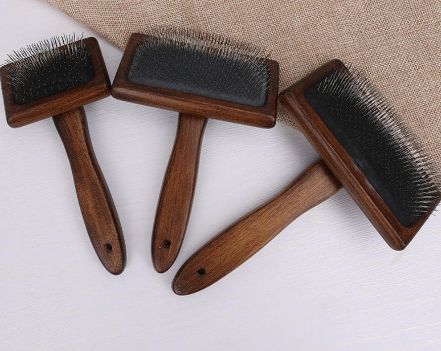 The Gentle Art of Touch: Unlock a Shinier Coat and a Deeper Bond with the SITABI Wooden Pet Grooming Brush