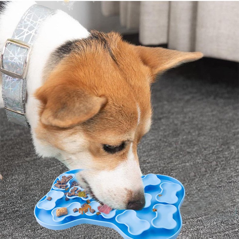 The Bone-Shaped Breakthrough: Why the New Silicone Slow Feeder with Suction Base Is the Healthiest Choice for Your Dog or Cat