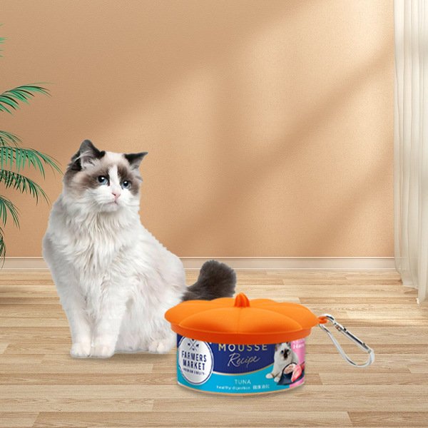 Silicone Cat Food Can Cover