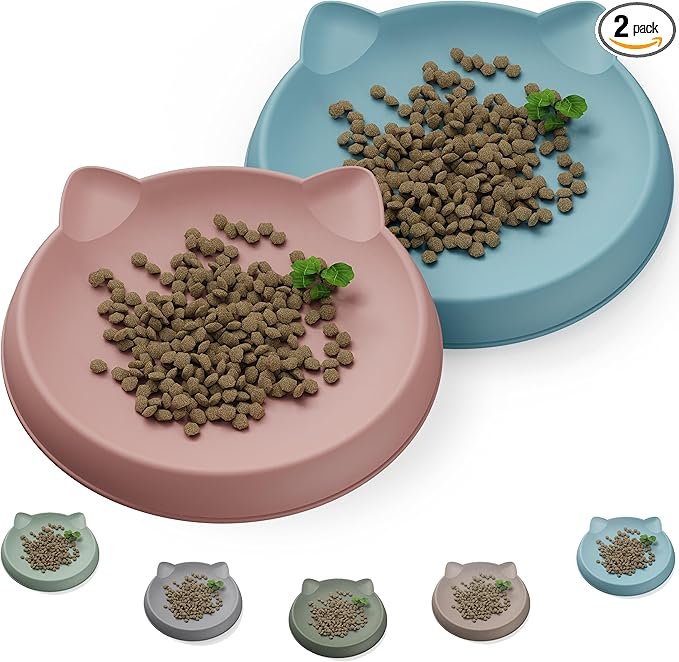 Small Bowl, Big Difference: Why These Silicone Shallow Plates Are the Mealtime Upgrade Your Cat Deserves